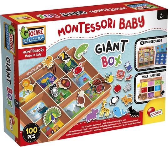 Giocattoli educativi Montessori Baby Box Gigante