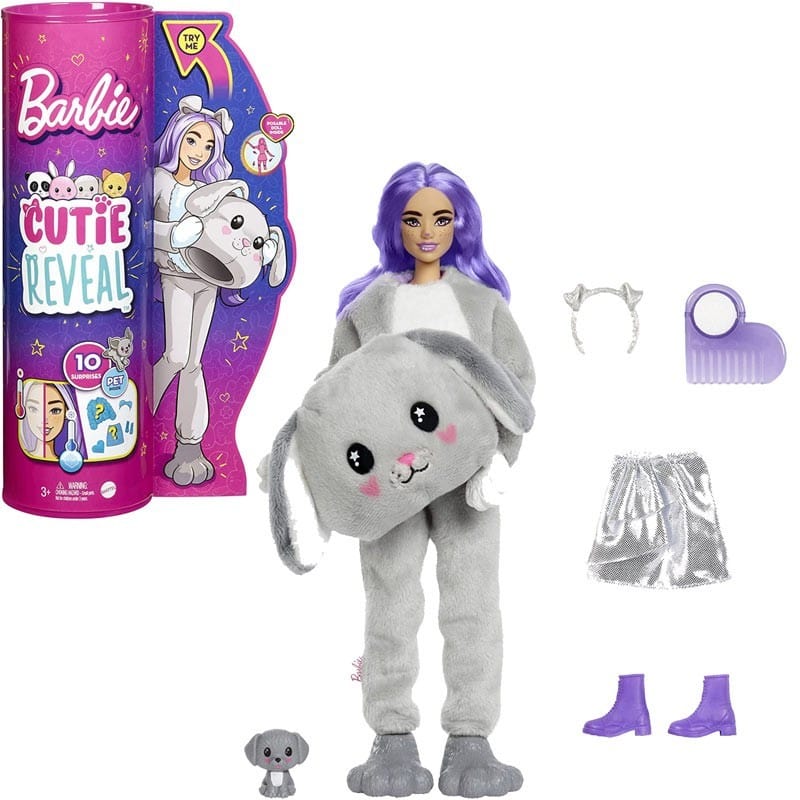 Barbie Barbie Cutie Reveal, Bambola Cagnolino Barbie Cutie Reveal, Bambola Cagnolino - The Toys Store