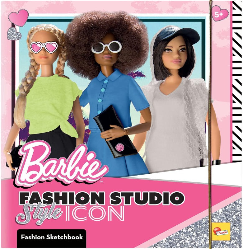 Giocattoli artistici e da disegno Barbie Sketchbook Fashion Studio look book