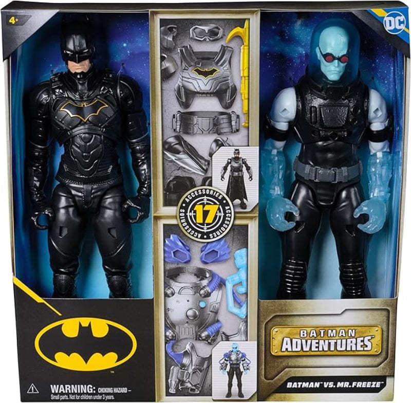Set DC Batman 2 Personaggi Da 10 Cm - Batman E Man-Bat Con 6 Accessori Rari, Carta Missione E 11 Punti Di Articolazione. Perfetto Per Bambini Dai 5 Anni. - 2