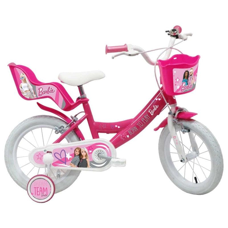 Biciclette Bicicletta Bambina 14 Pollici Barbie, Bici età 3-6 Anni