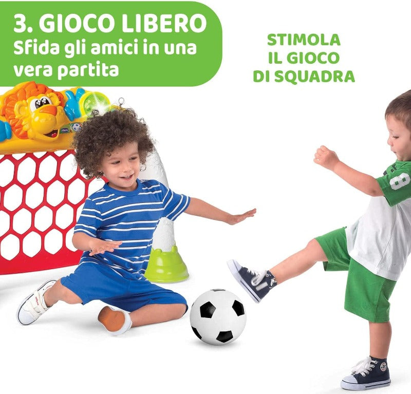 Baby Clementoni Chicco Porta da Calcio Goal League Pro
