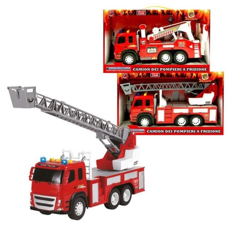 macchinine Camion dei Vigili del Fuoco - Giocattolo Pompieri con Luci e Suoni