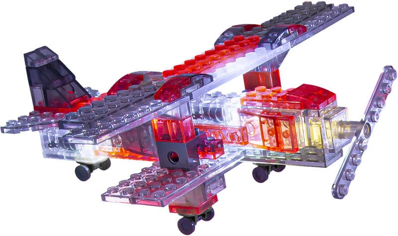 Laser Pegs Set 6 In 1 – Costruzioni Luminose Trattore 61011, Mattoncini Plastici Con Luci LED - 2