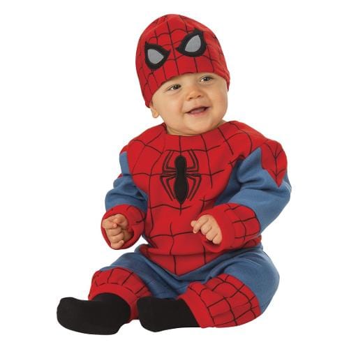 Costume Carnevale Carnevale Spiderman Baby 6-12 Mesi