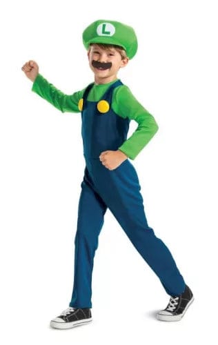 Costume Carnevale Costume Carnevale Luigi Super Mario