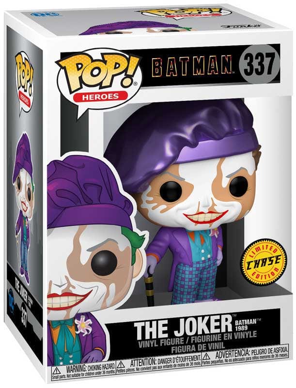 Action Figures Funko Pop Heroes: Joker 337 BATMAN 1989