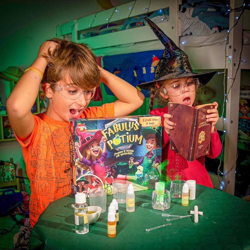 Giochi di società Rocco Giocattoli Fabulus Potium Gioco e Laboratorio di Magia per bambini Fabulus Potium Gioco e Laboratorio di Magia per bambini