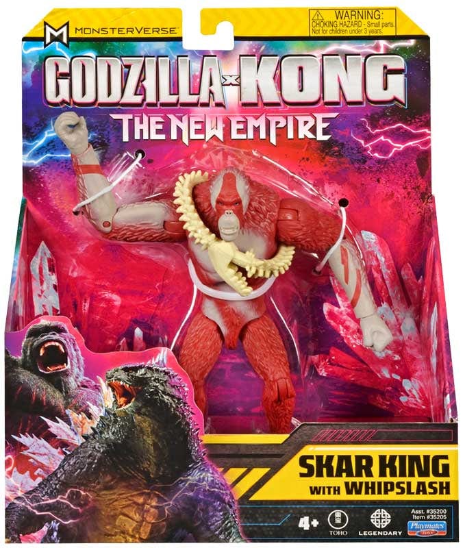 Action Figures Godzilla x Kong il Nuovo Impero, Skar King da 15cm