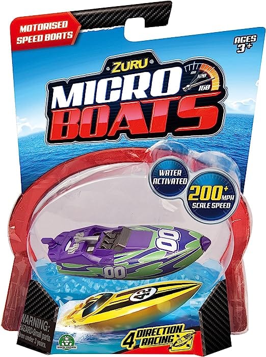 Veicoli giocattolo Micro boats Motoscafo a Batteria per Bambini