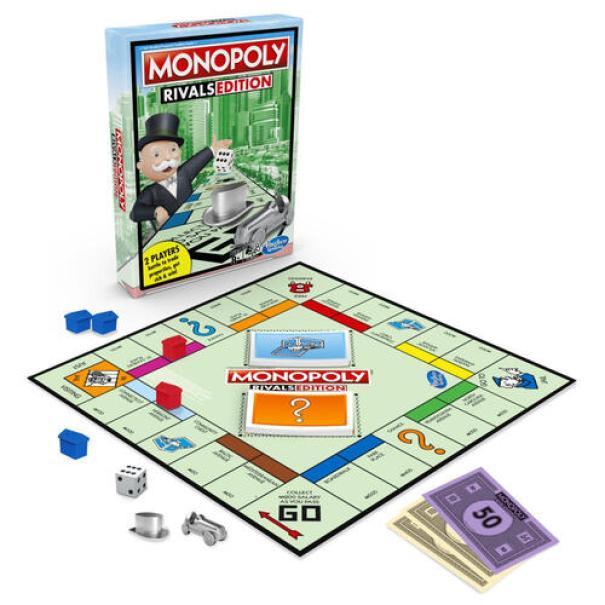 Giochi di società Monopoly Rivals Edition, Gioco di Società 2 Giocatori