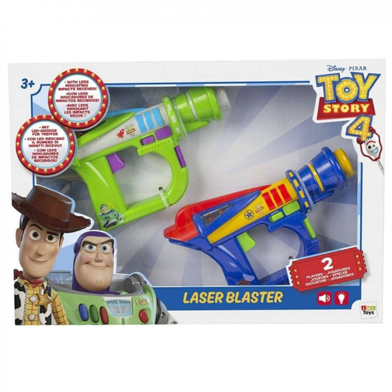 Giocattoli Toy Story, Set 2 Pistole Laser Tag con Luci e Suoni