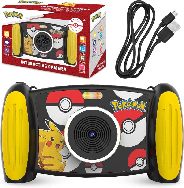 Giocattoli Pokemon Fotocamera Digitale per Bambini con Effetti Speciali Barbie Print Cam, Fotocamera Istantanea con Funzione Video e Selfie