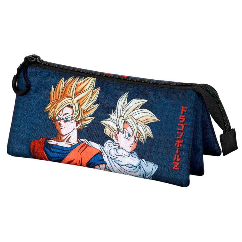 Astuccio Dragon Ball Warrior – Quadrato, Fan 2.0, Zip, 21x8 Cm, Multicolore, Per Scuola O Ufficio, Regalo Otaku