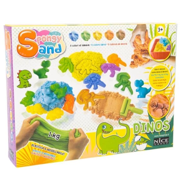 Kinetic Sand - Set Squish Pizza con 452g di Sabbia Colorata e 5 Attrezzi da Cucina, Gioco Kinetic Sand - Set Squish Pizza con 452g di Sabbia Colorata e 5 Attrezzi da Cucina, Gioco
