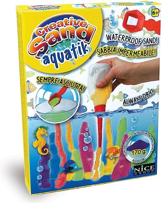 KNASON Sabbia Giocattolo Bambini, Spazio Scientifici Kit di Sand con Sabbia Magica, illuminano al Buio Alieno e Gemme, Giocattoli per Sabbiera Regalo di Natale per Bambini 3 ai 8 Anni