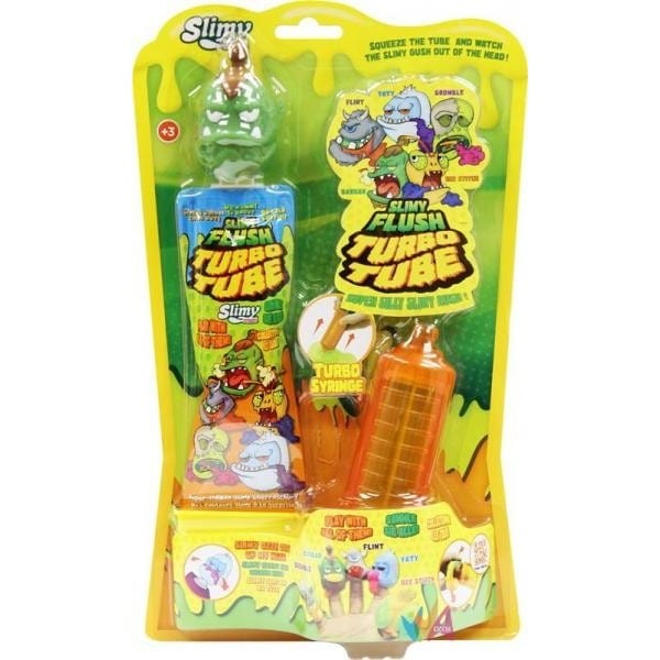 Slime Slimy Turbo Tube Siringa Crate Creatures Surprise Barf Buddies - The Toys Store