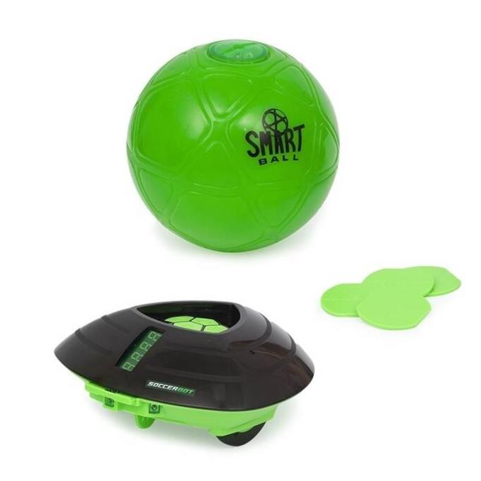 Smart Ball SoccerBot: Pallone Da Calcio Interattivo Con Robot Inseguitore, 3 Velocità, Per Allenamento In Casa Bambini 4+