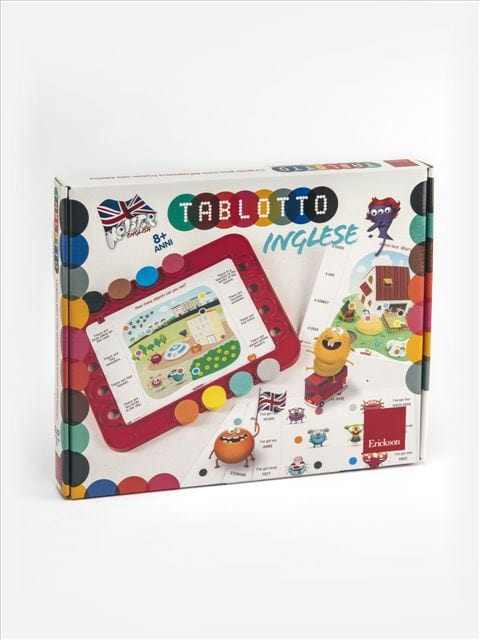 Giocattoli educativi Tablotto Inglese, Gioco Educativo 8 + Copia del Tablotto Gioco Educativo (6-8 anni) Erikson - The Toys Store