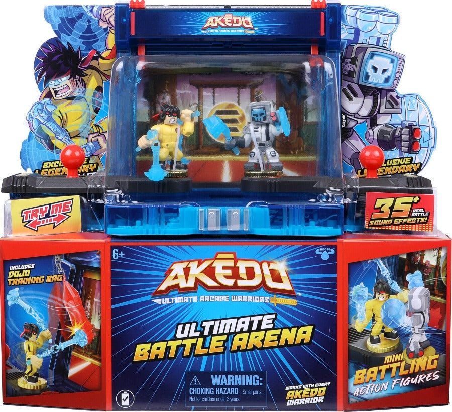 Bambole, playset e giocattoli Akedo Battle Arena con Effetti Sonori e 2 Personaggi