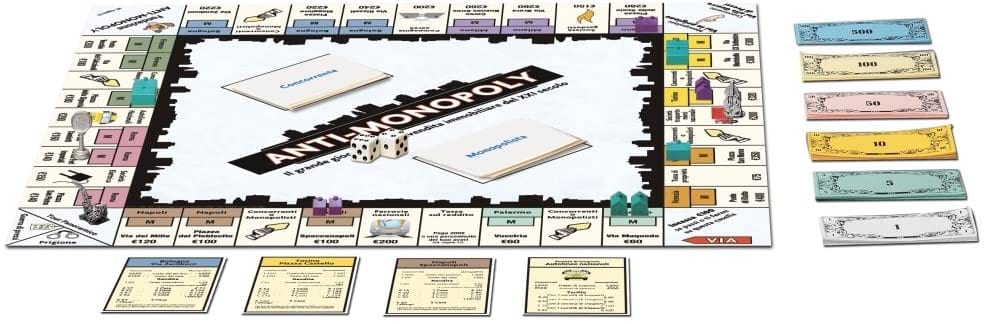 Giochi di società Anti-Monopoli Gioco da Tavolo Rocco Giocattoli