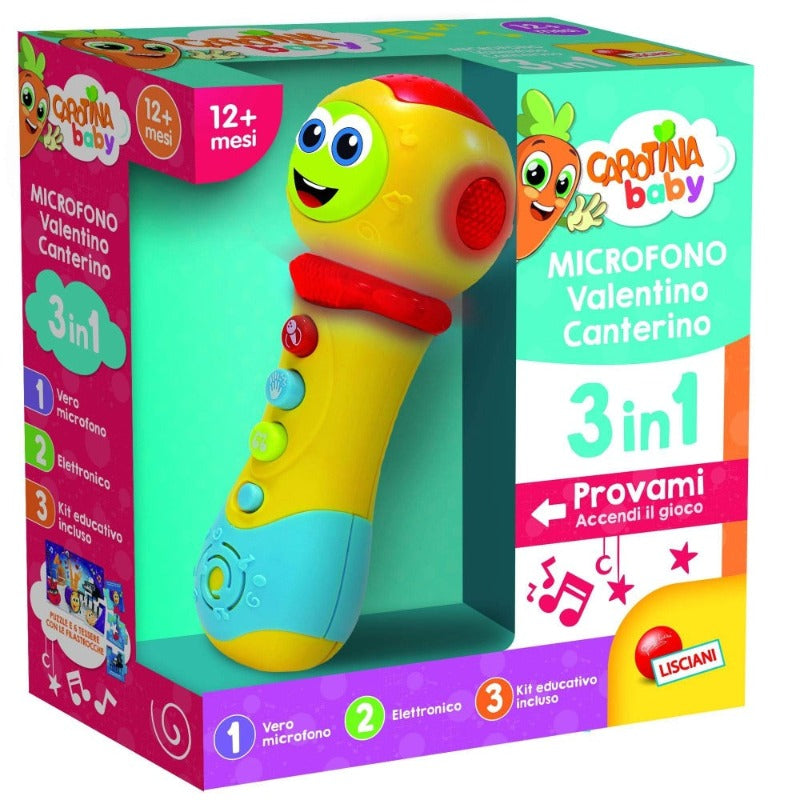 Baby Carotina | Microfono Valentino Canterino 3in1 - The Toys Store