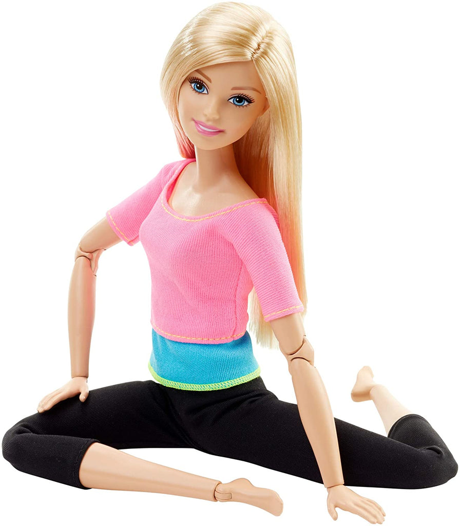 Barbie Snodata, Bambola made to Move con 22 Punti snodabili - The Toys Store