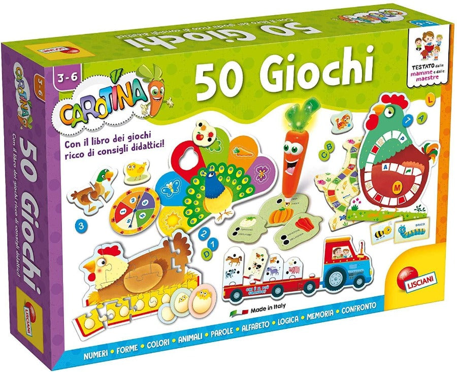 Carotina Penna Parlante con 50 Giochi - The Toys Store