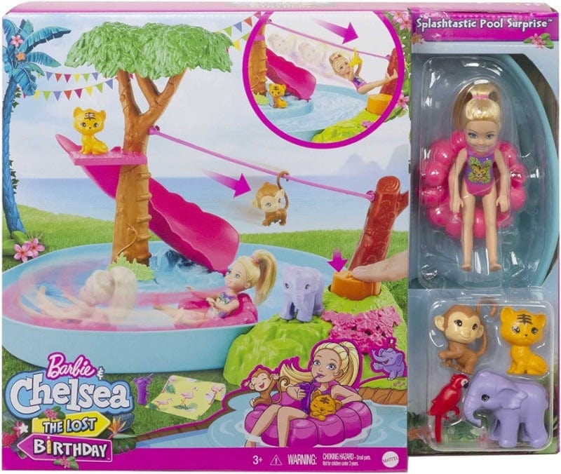 Bambole, playset e giocattoli Barbie Chelsea Playset il Compleanno Perduto, GTM85