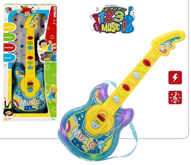 Chitarra Elettrica per Bambini con Luci e Suoni - The Toys Store
