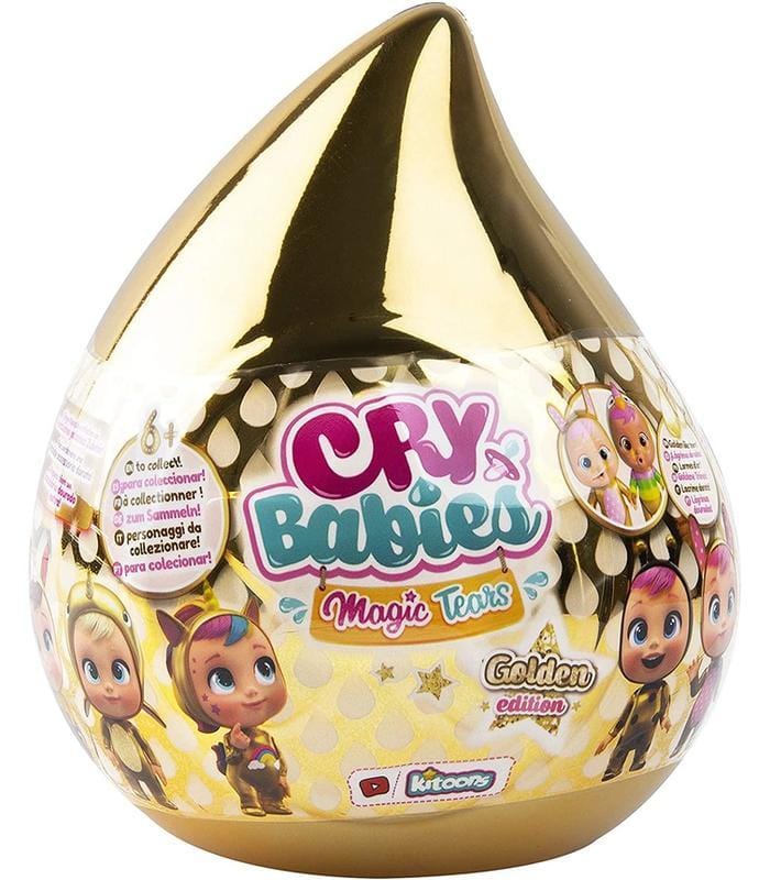 Cry Babies Magic Tears Oro - Golden Edition - The Toys Store