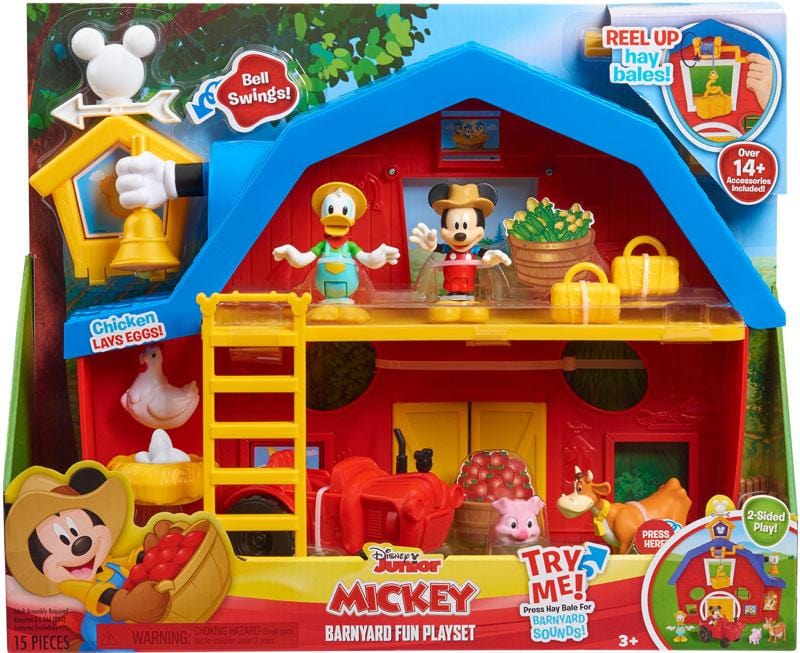 Giocattoli Fattoria di Topolino | Playset Barnyland Mickey Mouse Trattore di Topolino Mickey Mouse | The Toys Store