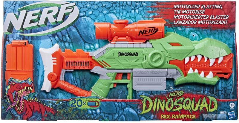 Nerf Dinosquad Rex Rampage | Fucile Motorizzato - The Toys Store