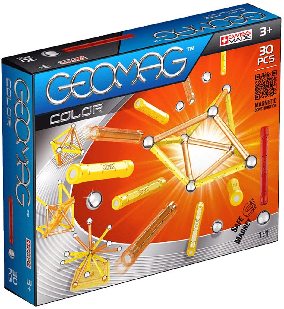 Geomag Panels Color | Costruzioni Magnetiche 30 pz - The Toys Store