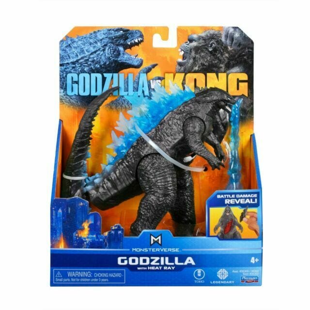 Action figure Personaggi Godzilla VS Kong - Godzilla con Raggio di Calore