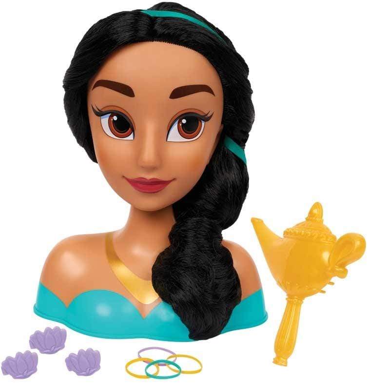 Disney Princess Jasmine Testa Acconciature Styling - The Toys Store