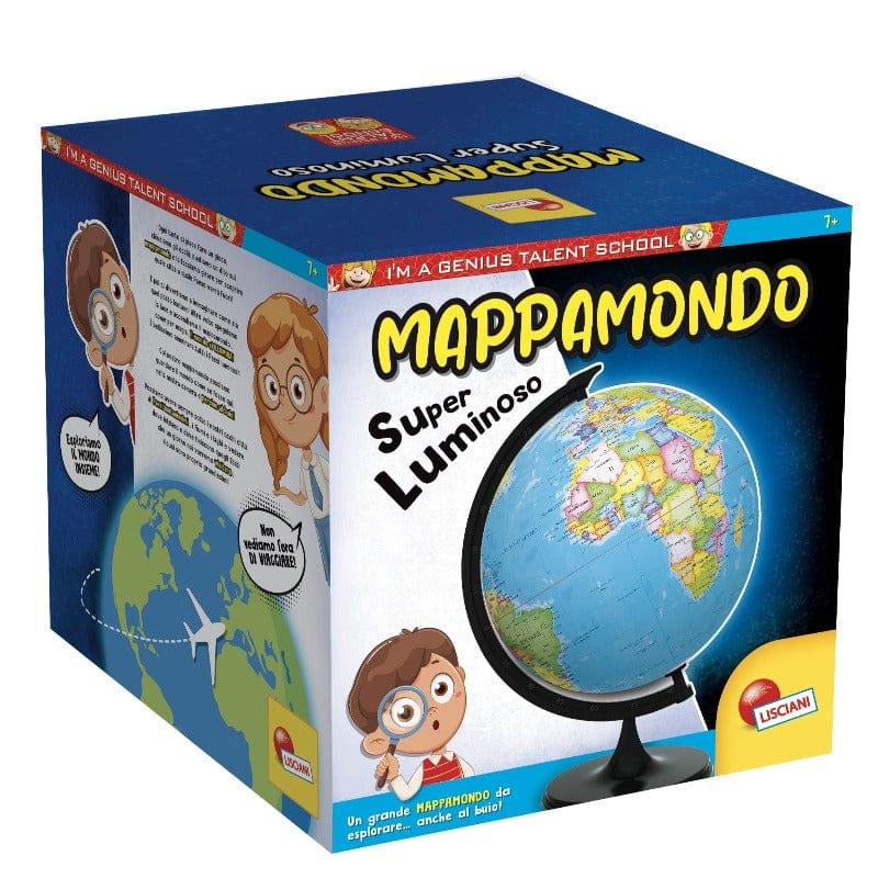 Giocattoli educativi Mappamondo Super Luminoso - Lisciani Giochi