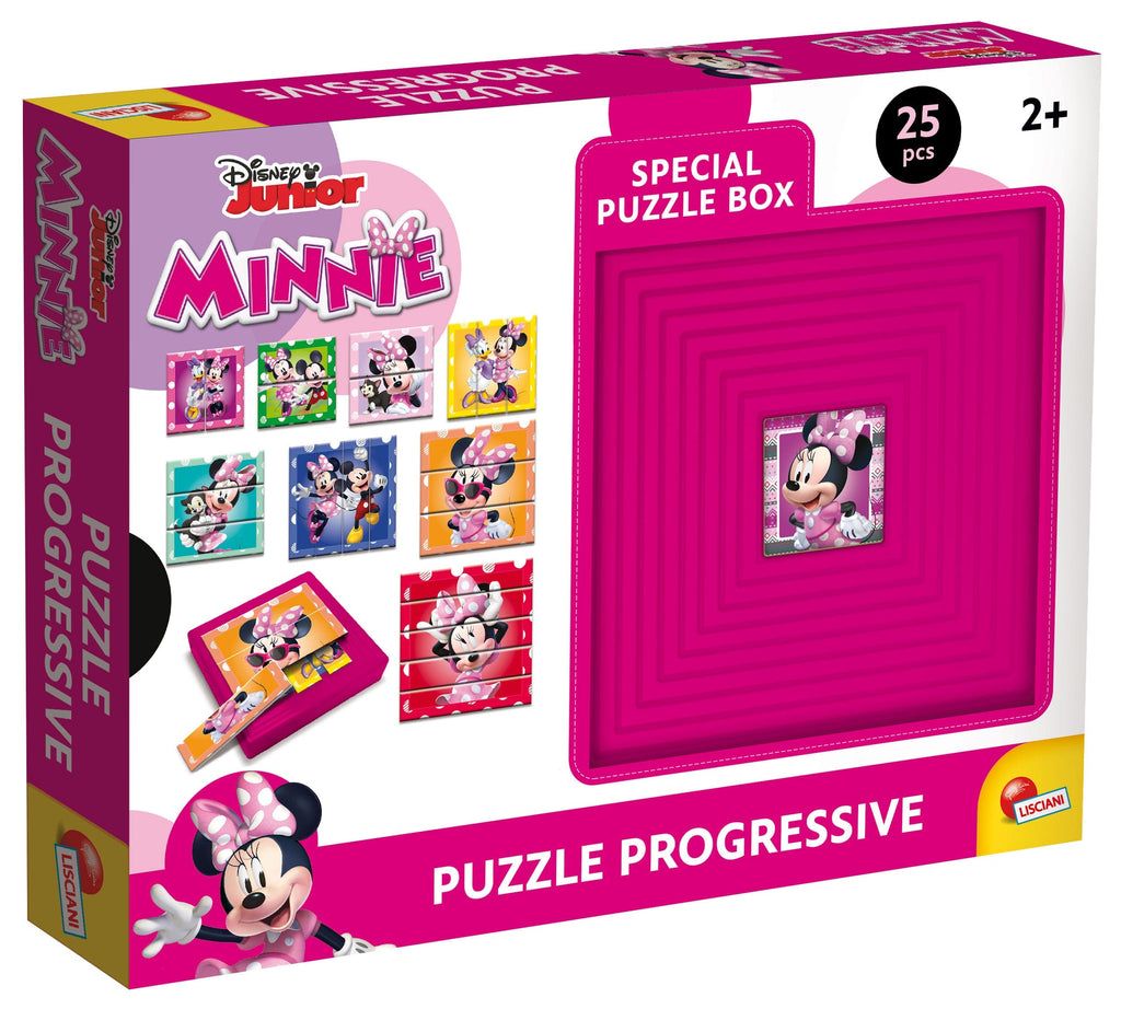 Puzzle Puzzle Progressive Minnie, Lisciani