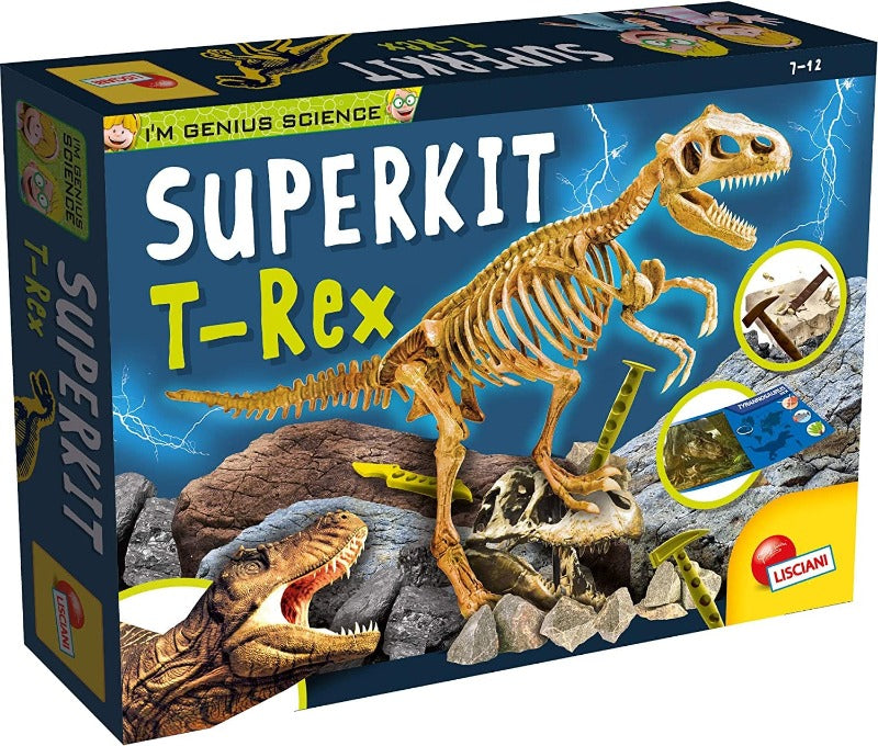 Giocattoli educativi Lisciani I'm a Genius, Super Kit T-Rex