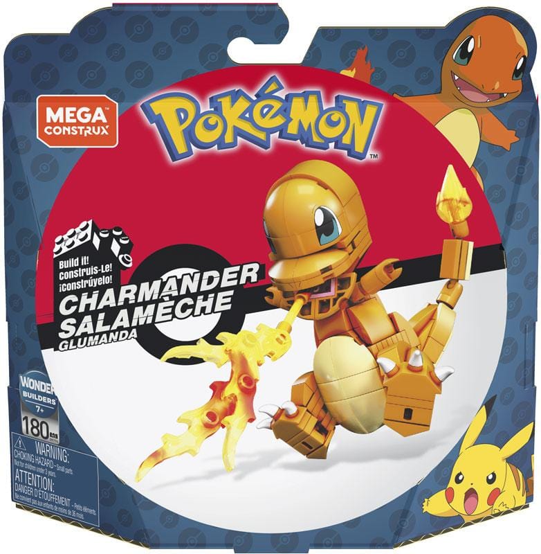 Mega Construx - Pokémon Costruzioni | Personaggio Charmander - The Toys Store