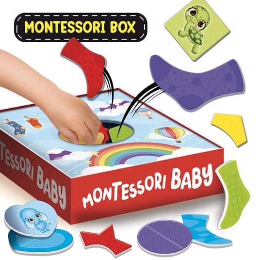 Giocattoli educativi Montessori Baby Raccolta di Giochi Educativi