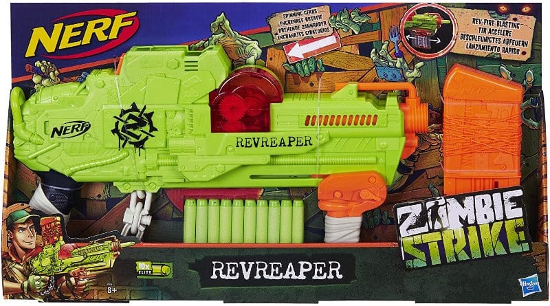 Giocattoli Nerf Zombie Strike, RevReaper fucile Giocattolo