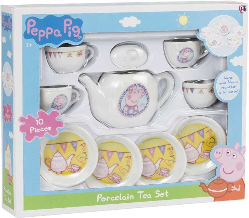 Barbo Toys Barbo Classic Set da tè in porcellana 12 pezzi Rosa