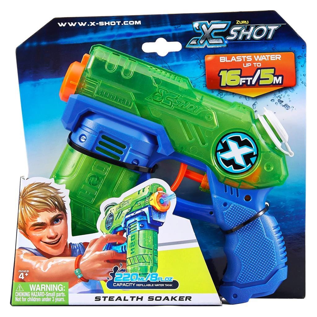 Zuru X-shot Pistola ad Acqua STEALTH SOAKER - The Toys Store