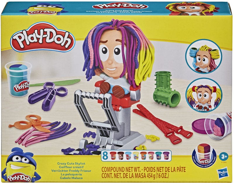 Plastilina Play-Doh Fantastico Barbiere Set con Pasta da Modellare e Accessori +3Anni Play-Doh Fantastico Barbiere Set con Pasta da Modellare e Accessori 