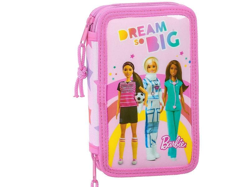 Astuccio 2 scomparti Barbie - Portacolori include 28 accessori - The Toys Store