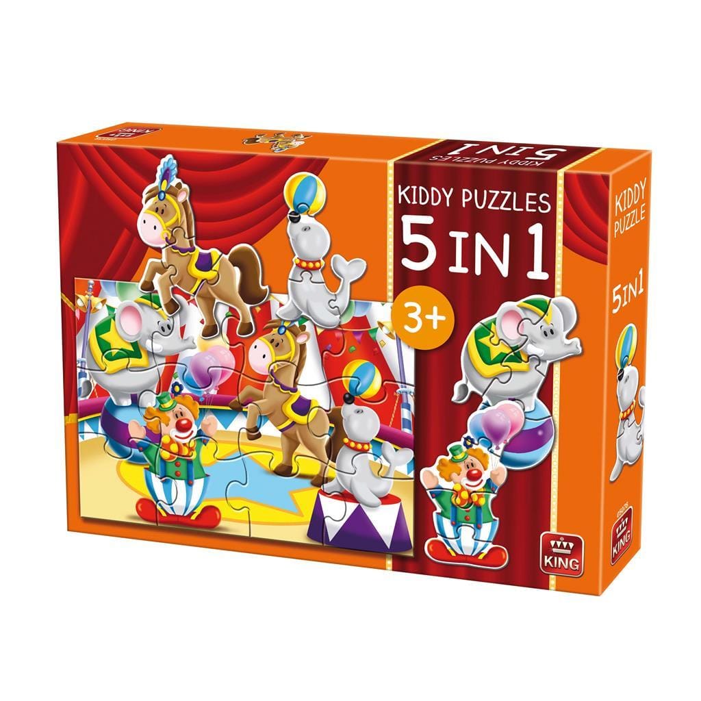 Puzzle per Bambini Circo 5in1 - The Toys Store