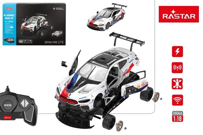 JOYTREKY Auto Radiocomandata 1:22 4WD - 15 Km/h, Luci LED, 2 Batterie, Telecomando 2.4GHz 40m Per Bambini 4-9 Anni - 4