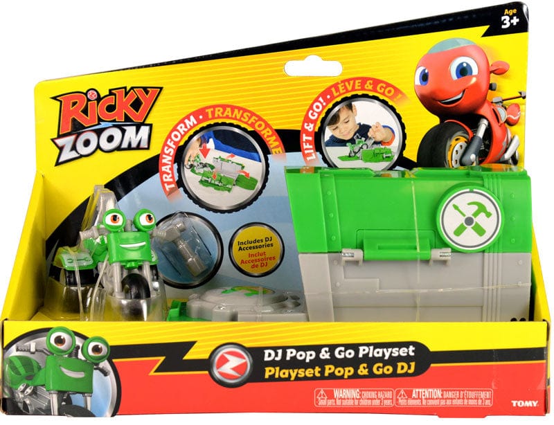 Personaggi serie Tv e Super eroi Ricky Zoom Playset Veicolo Con Lanciatore Ricky Zoom - Veicoli con Lanciatore