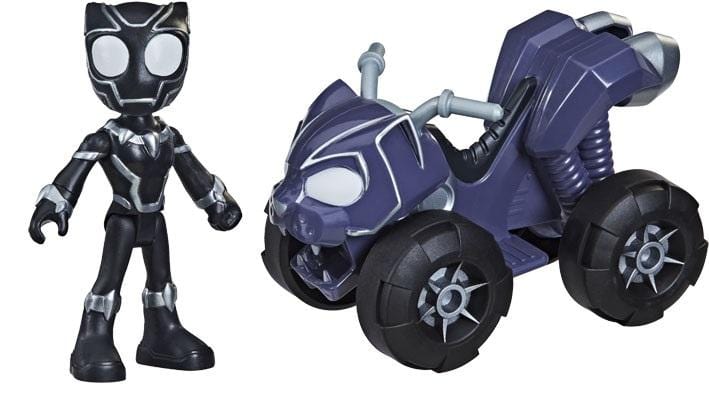 Spiderman Amazing Friends  | Black Panther con Moto Quad - The Toys Store